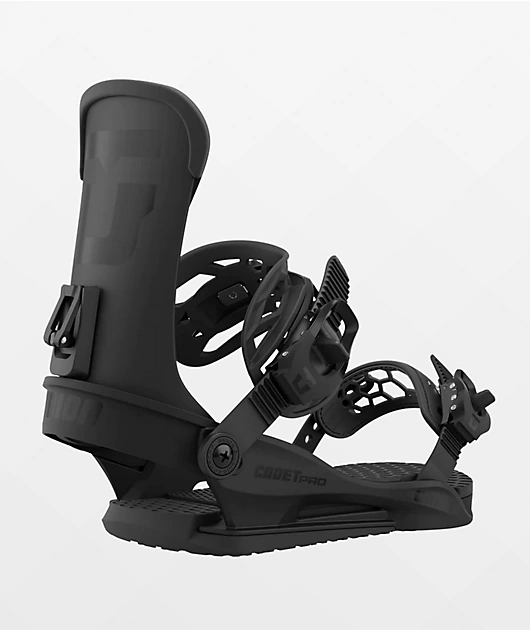 Union Kids Cadet Pro Black Snowboard Bindings 2024