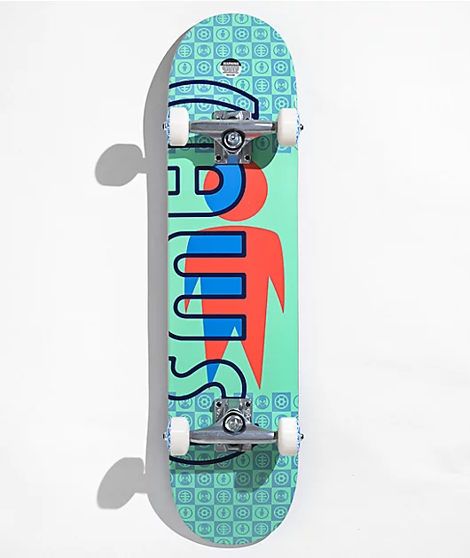 Alien Workshop Solosync Teal 7.5\" Skateboard Complete