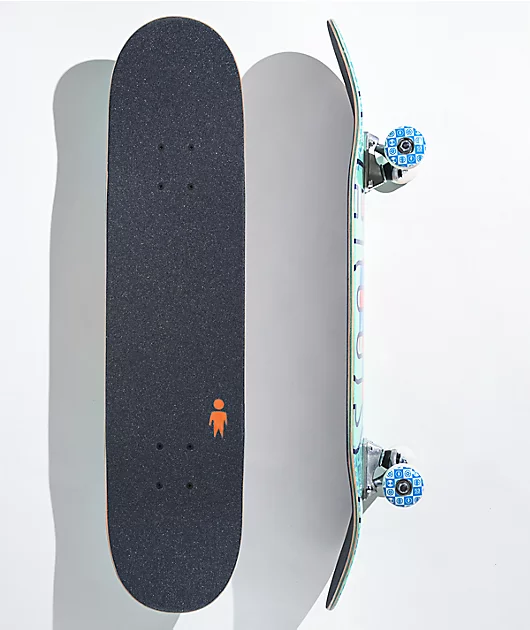 Alien Workshop Solosync Teal 7.5\" Skateboard Complete