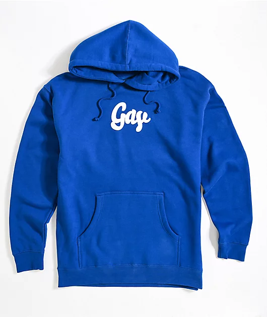 BROCKHAMPTON Gay Blue Hoodie