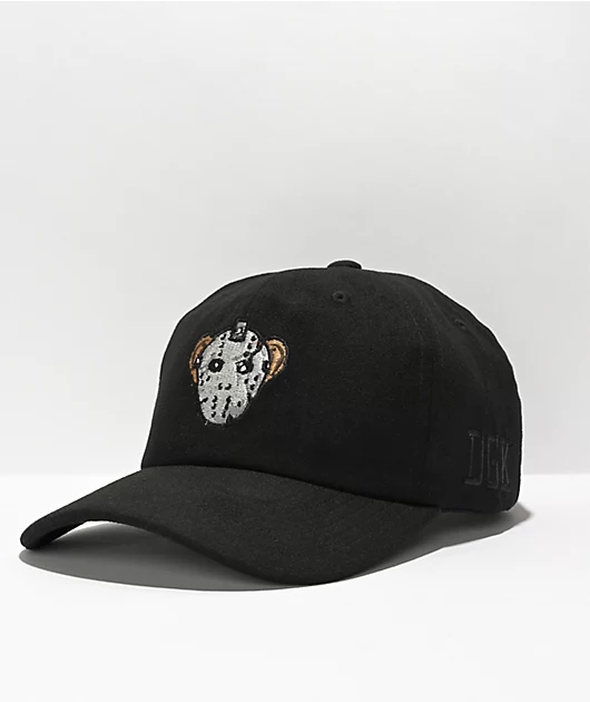 DGK Rival Black Strapback Hat