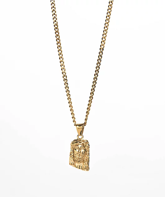 DGK Amen 22\" Gold Chain Necklace