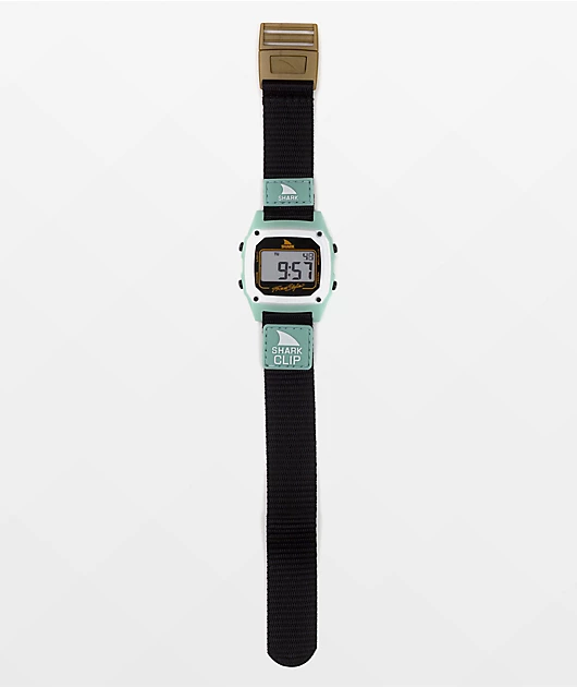 Freestyle Shark Classic Clip Green, Gold & Black Digital Watch