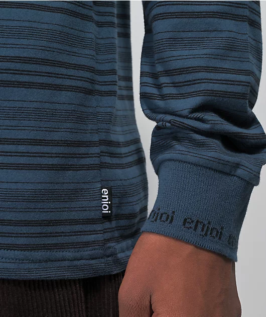 96492-enjoi-quimby-blue-black-striped-long-sleeve-polo-shirt-2.webp Enjoi Quimby Blue & Black Striped Long Sleeve Polo Shirt