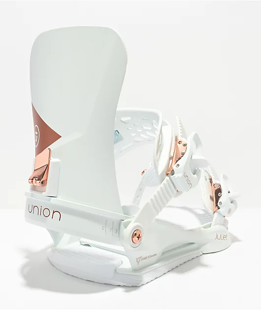 Union Women's Juliet White Snowboard Bindings 2023