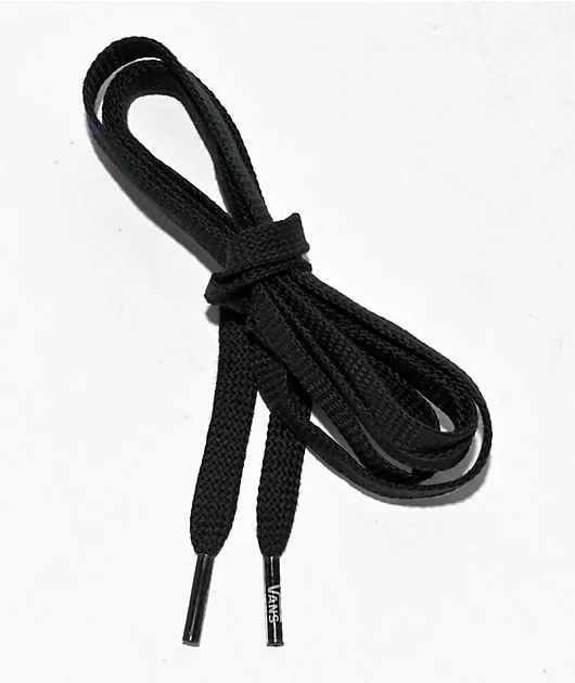 Vans 54\" Black High Top Shoe Laces