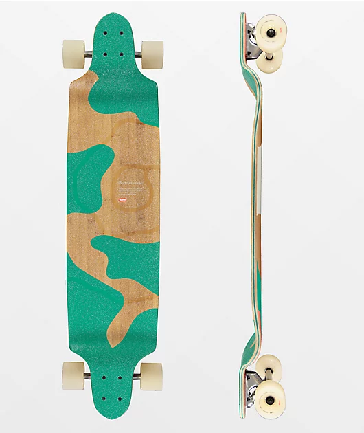 Globe Bannerstone Bamboo Taiga 41\" Longboard Complete