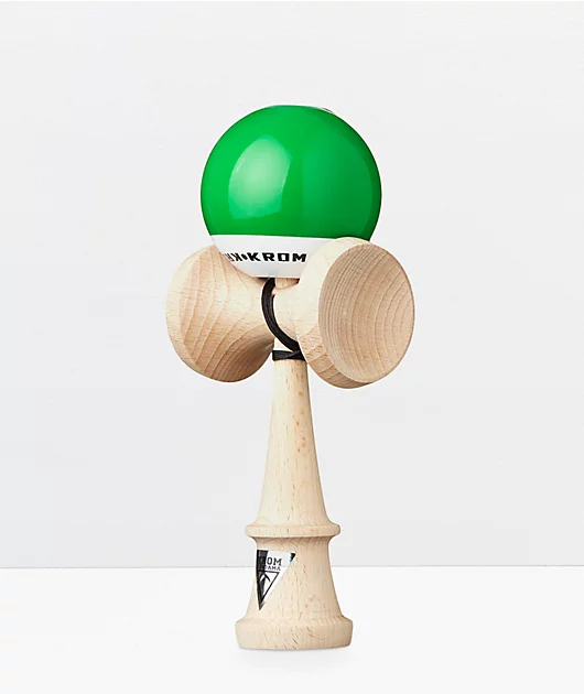 KROM Pop LOL Dark Green Kendama
