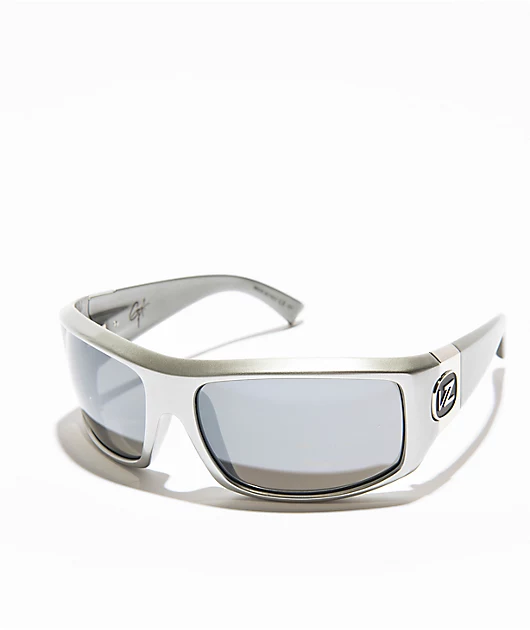 VONZIPPER x Guy Fieri Clutch Silver Chrome Sunglasses