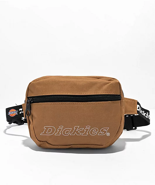 Dickies Logo Brown Fanny Pack