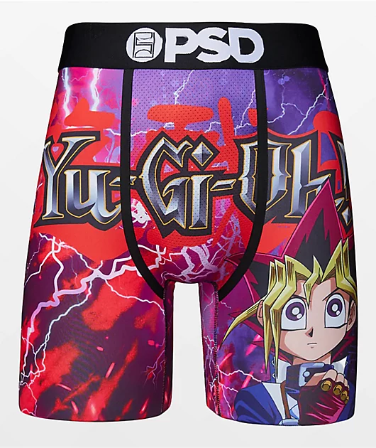 PSD x Yu-Gi-Oh Yugi Red Boxer Briefs