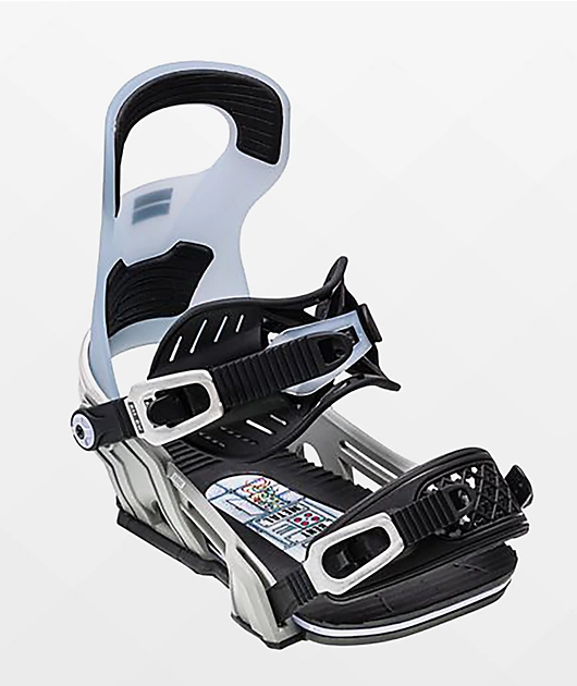 Bent Metal Logic Grey Snowboard Bindings 2024