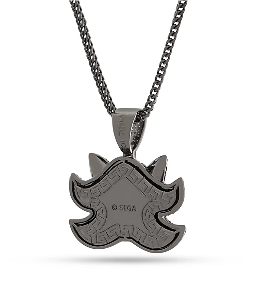 96951-king-ice-x-sonic-shadow-20-black-chain-necklace-2.webp King Ice x Sonic Shadow 20\" Black Chain Necklace