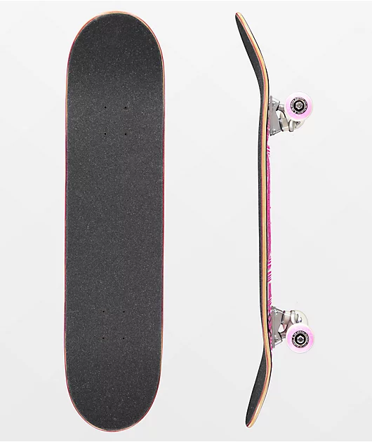 Blueprint Home Heart 7.75\" Skateboard Complete