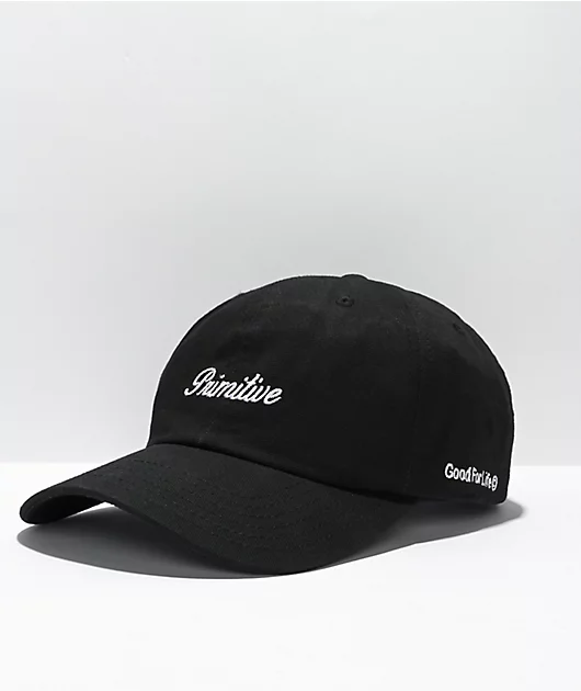 96961-primitive-noble-black-strapback-hat-1.webp Primitive Noble Black Strapback Hat