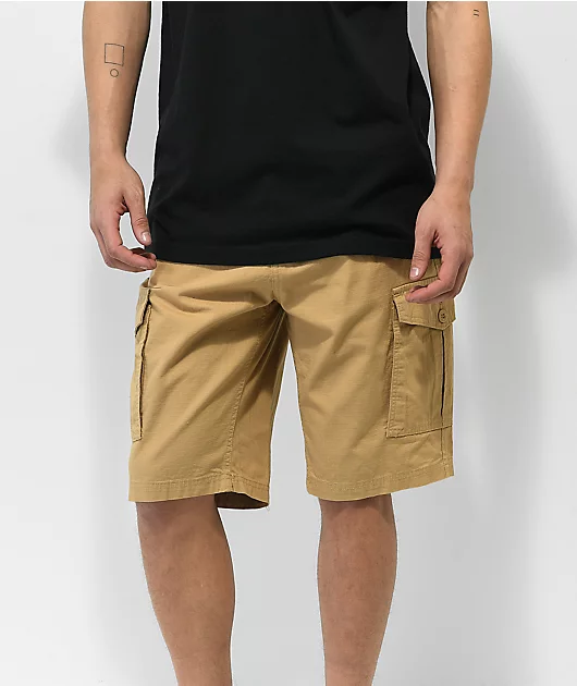 LRG RC Ripstop Khaki Cargo Shorts