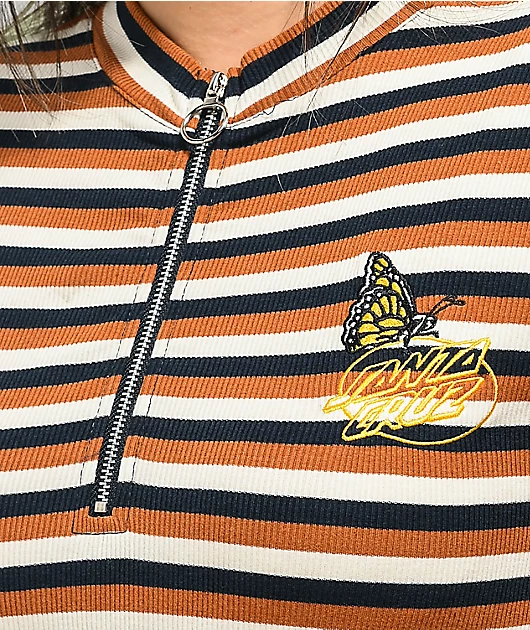 97489-santa-cruz-monarch-oval-dot-mock-neck-t-shirt-2.webp Santa Cruz Monarch Oval Dot Mock Neck T-Shirt