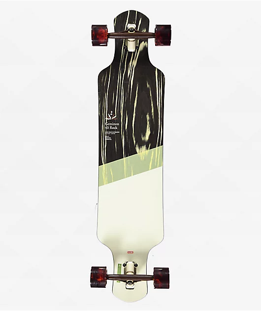 Globe Geminon Rock 40\" Drop Through Longboard Complete