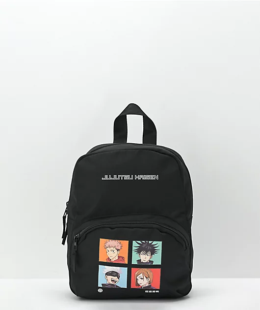 Episode x Jujutsu Kaisen Black Mini Backpack