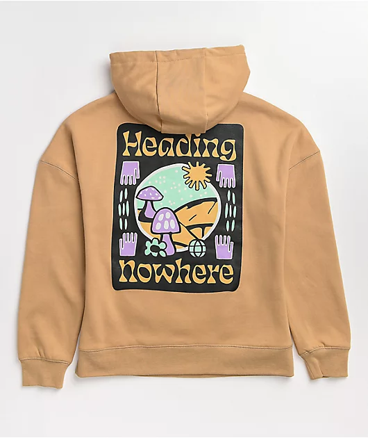 Dravus Kalina Brown Hoodie