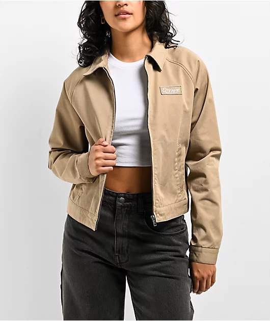 Empyre Colton Twill Tan Work Jacket
