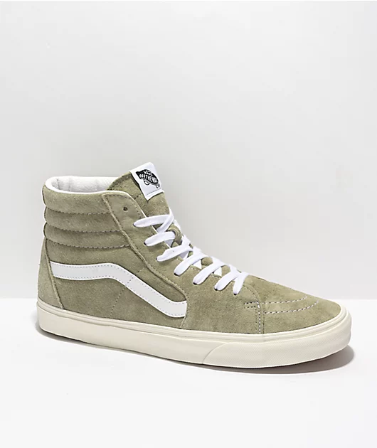 98207-vans-sk8-hi-moss-grey-snow-white-skate-shoes-1.webp Vans Sk8-Hi Moss Grey & Snow White Skate Shoes