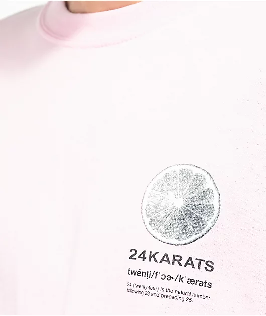 24Karats Paradise Pink Long Sleeve T-Shirt