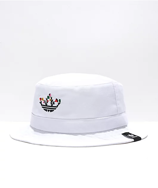 adidas Originals Floral Trefoil Bucket Hat
