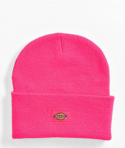 Dickies Neon Pink Beanie