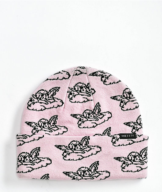 $HEI$TY Cherubs Pink Beanie