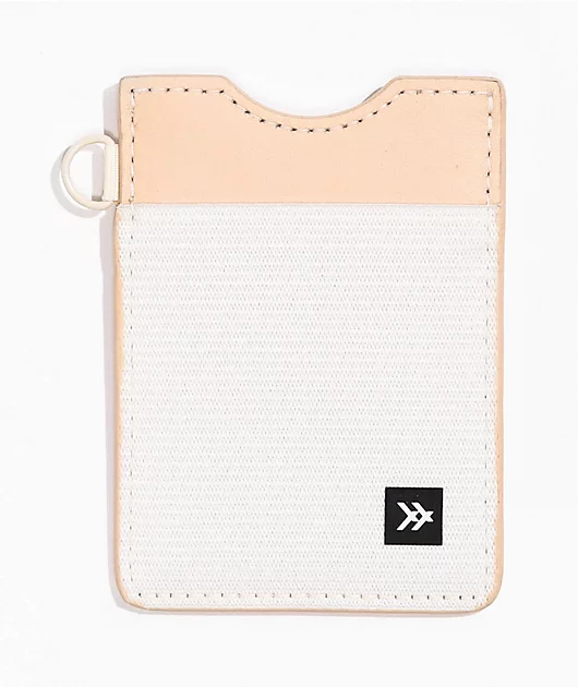 Thread Off White Vertical Wallet