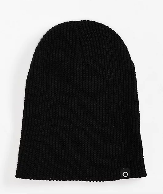 Empyre Bonus Slouch Black Beanie