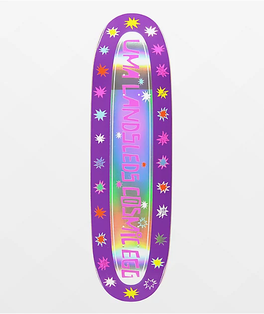 Uma Landsleds Cosmic Egg 9.0\" Skateboard Deck