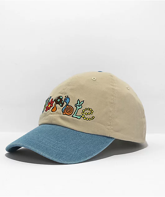 WORBLE Small Tan Strapback Hat