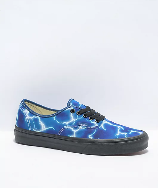 99234-vans-authentic-lightning-blue-black-skate-shoes-1.webp Vans Authentic Lightning Blue & Black Skate Shoes