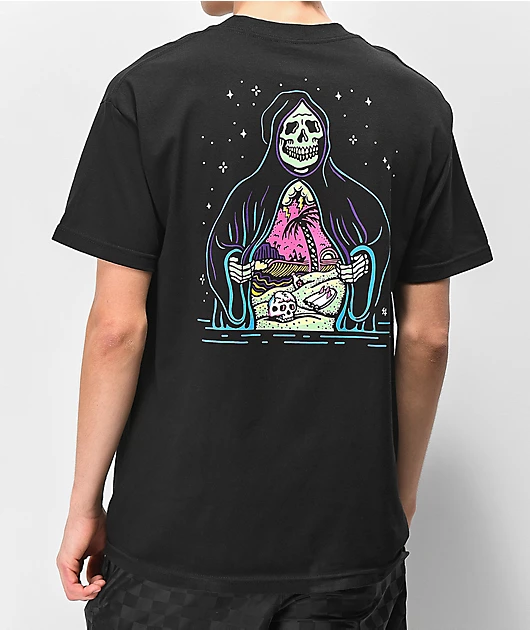 Lurking Class By Sketchy Tank Paradise Black T-Shirt