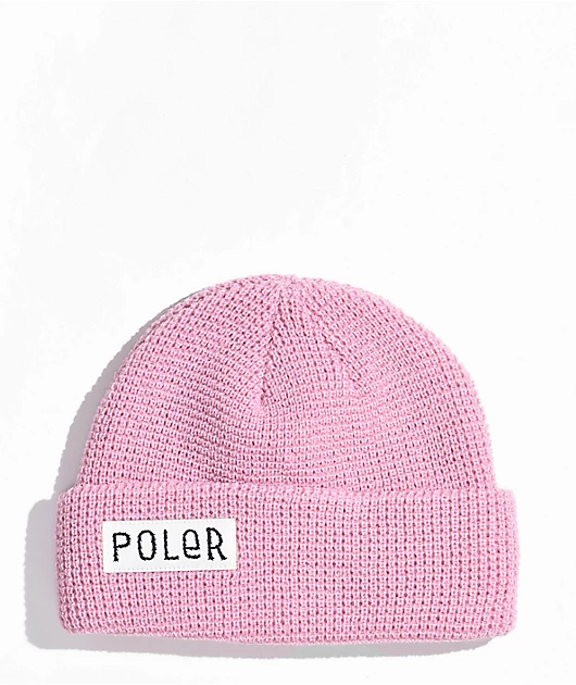Poler Workerman Pink Beanie