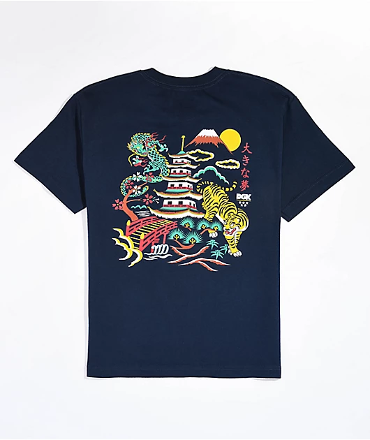 DGK Kids Harmony Navy T-Shirt