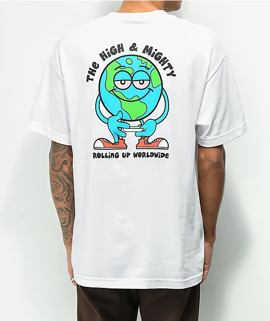 99929-the-high-mighty-worldwide-white-t-shirt-1.webp The High & Mighty Worldwide White T-Shirt