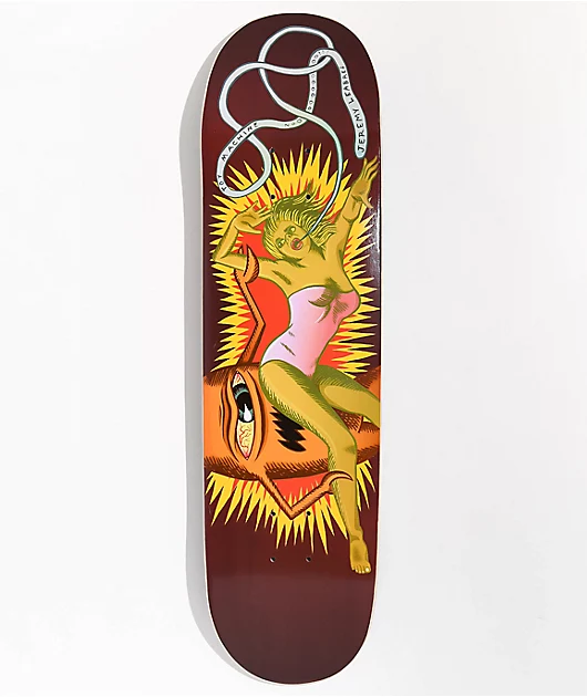 Toy Machine Leabres Sect Menace 8.25\" Skateboard Deck